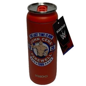 WWE John Cena Farewell Tour 16 oz Tumbler Stainless Steel NWT
